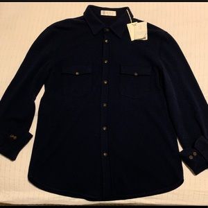 Brunello Cucinelli Cardigan, Blue M, $400 499% off